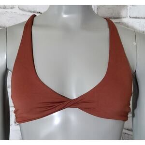 Seamless Brown Sports Bra